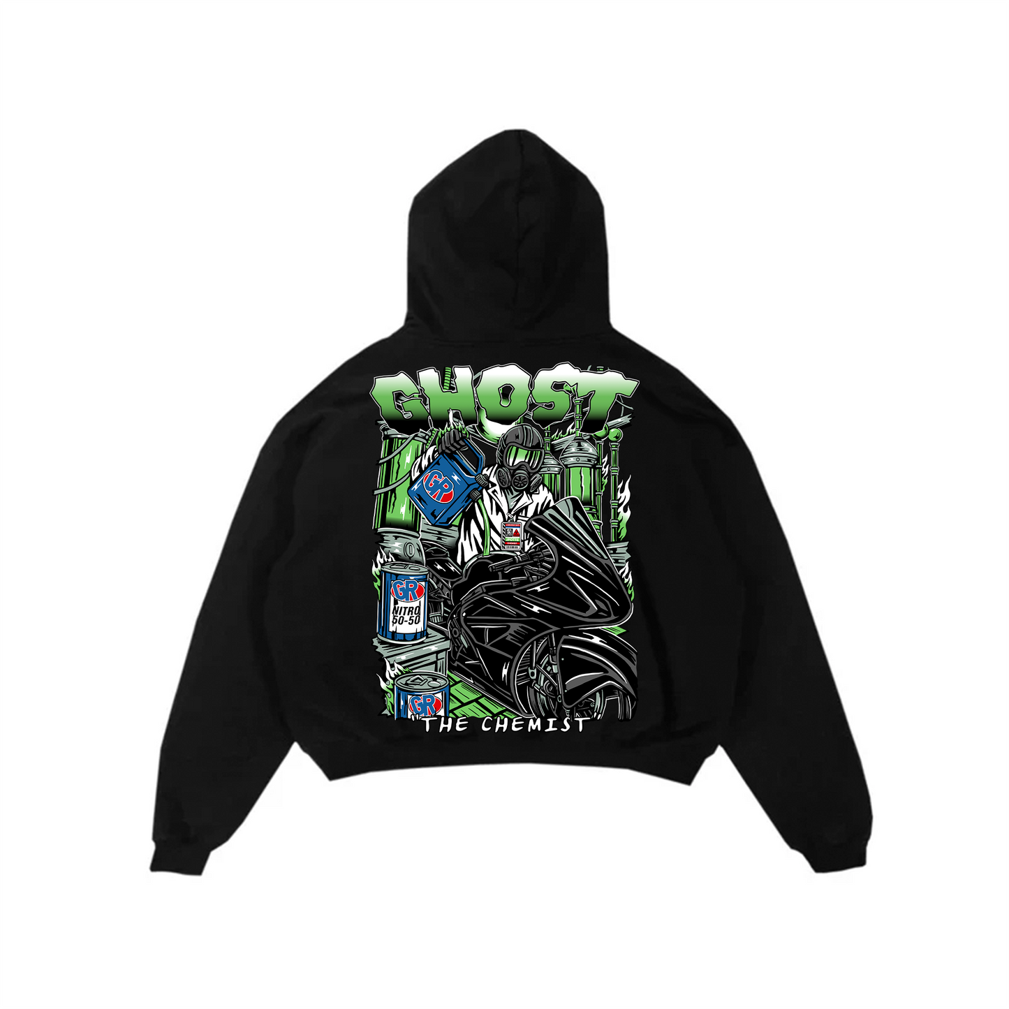 THE CHEMIST HOODIE - Black