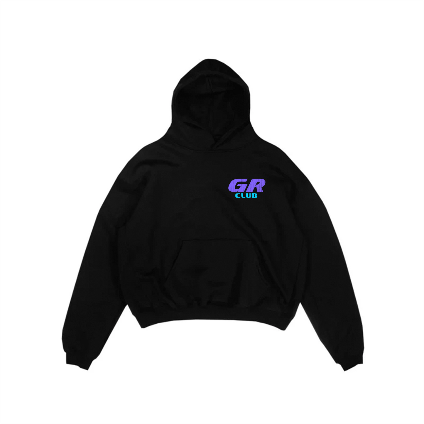 VINTAGE TRACK HOODIE - Black