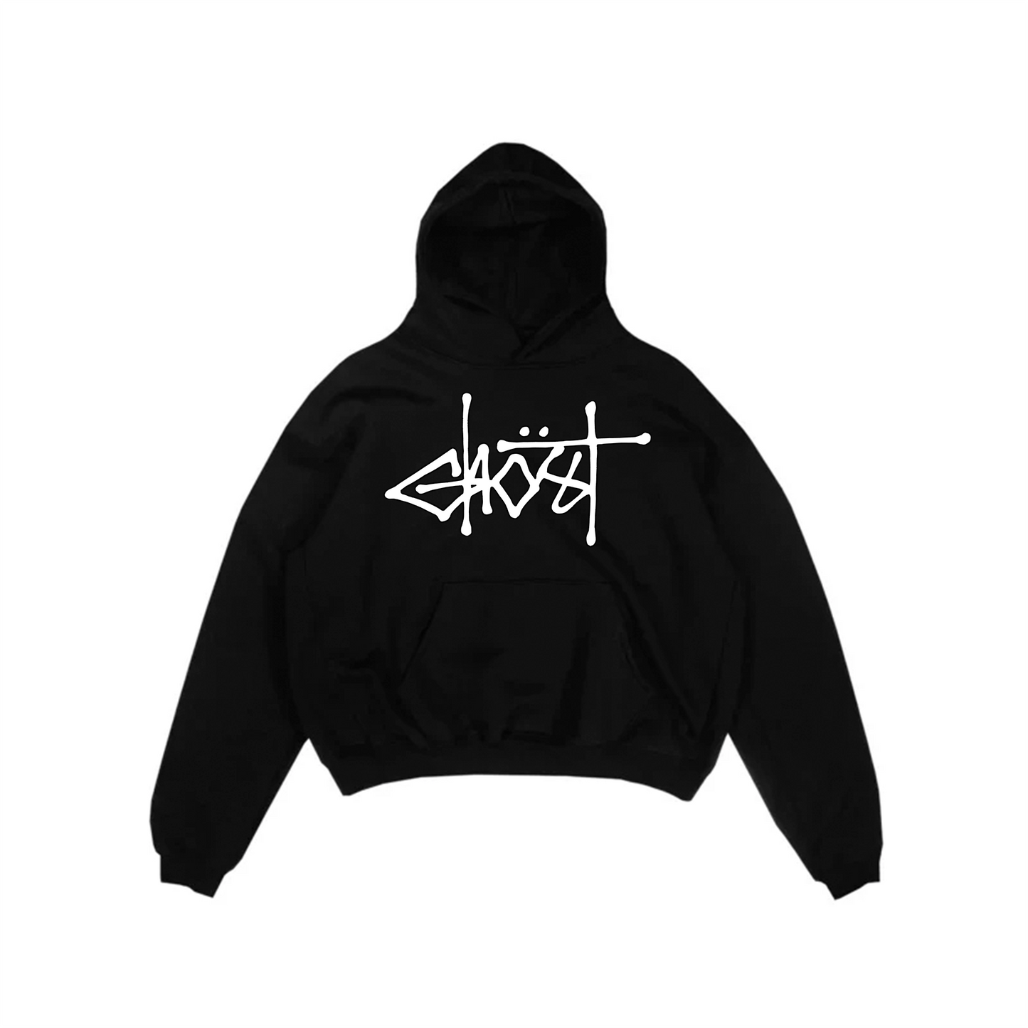 B&W V2 HOODIE - Black