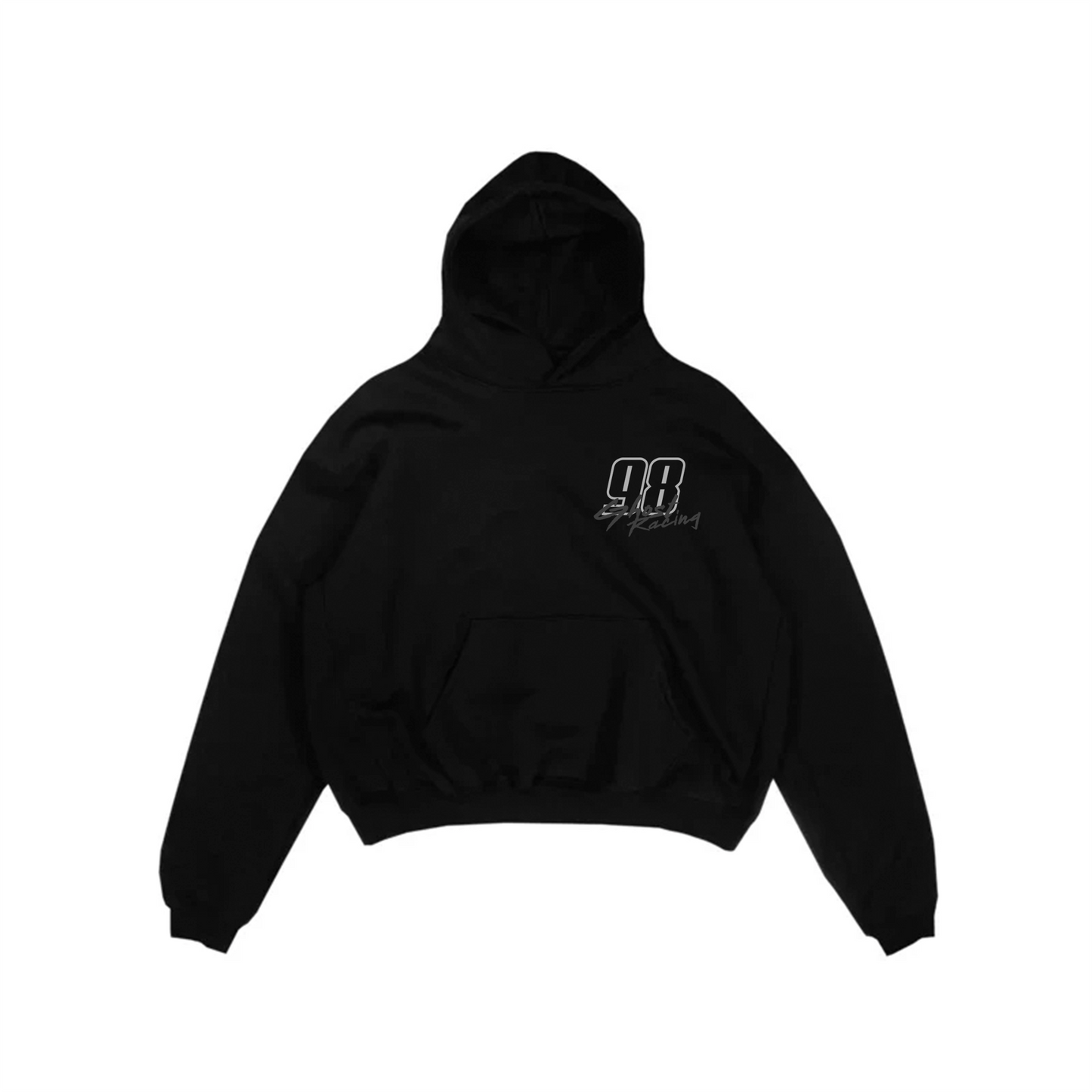 BIG G GRAY HOODIE - Black