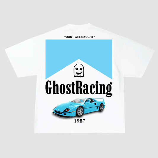 Baby Blue F40 Ghost Shirt - Off White
