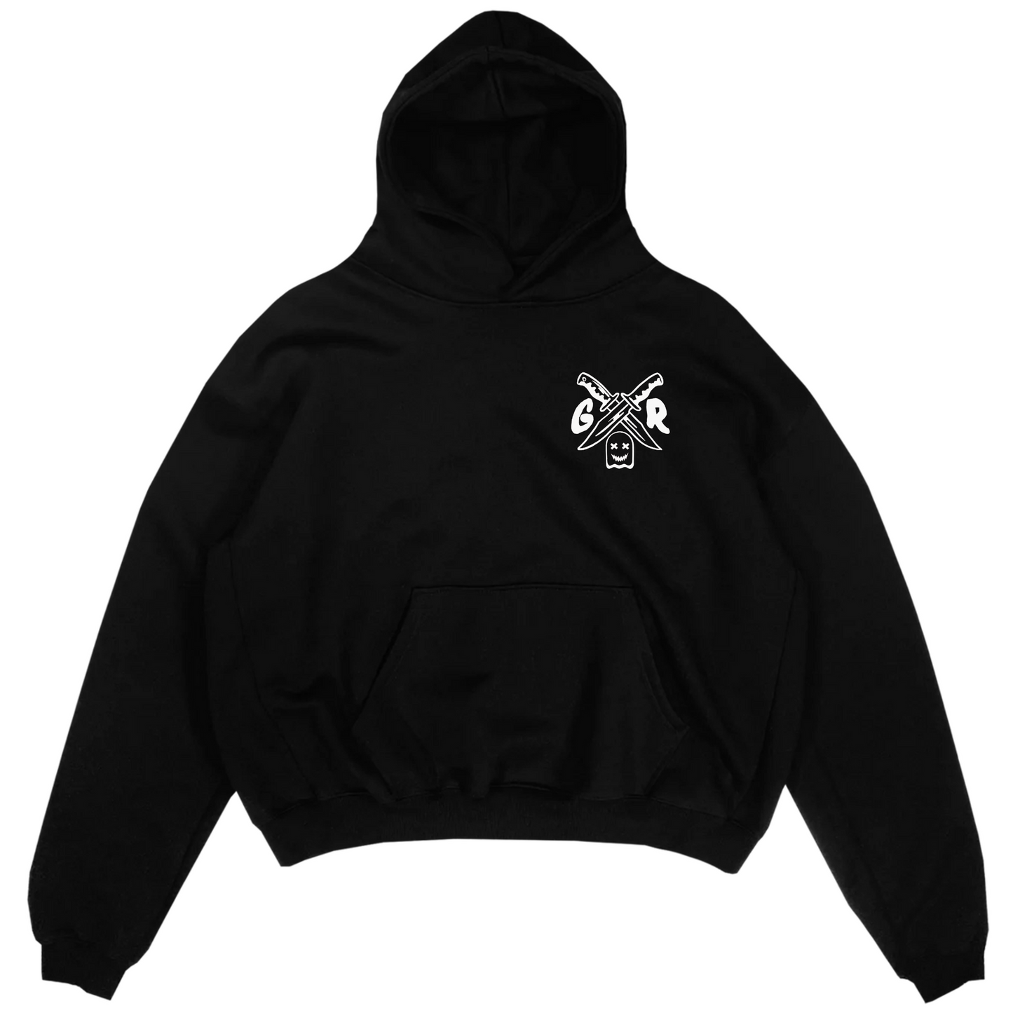 GHOST FACE HALLOWEEN EDITION HOODIE - Black