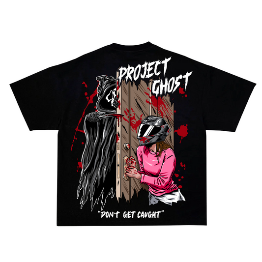 GHOST FACE HALLOWEEN EDITION SHIRT - Black