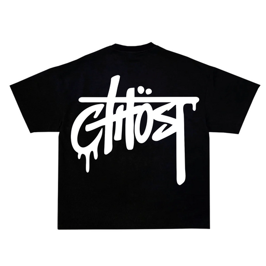 GRAPHITE GHOST SHIRT - Black