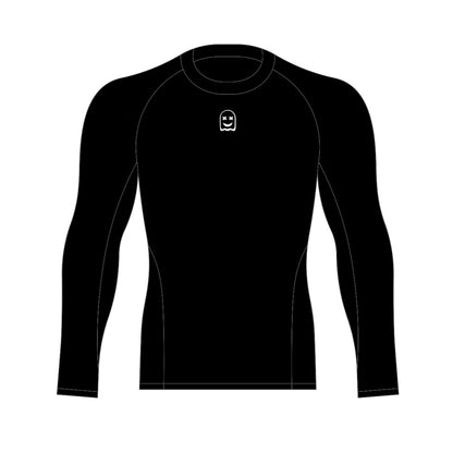 BLACK COMPRESSION LONG SLEEVE - Black