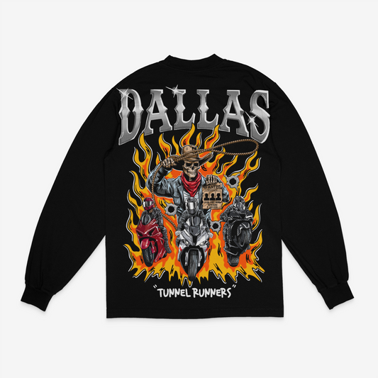 DALLAS Most Wanted Long Sleeve - Black