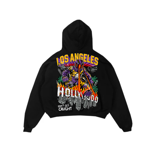 LOS ANGELES HOODIE - Black