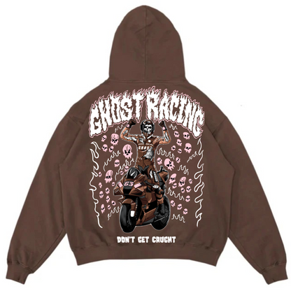 TRAV SCOT CHAMPION GHOST HOODIE - Brown