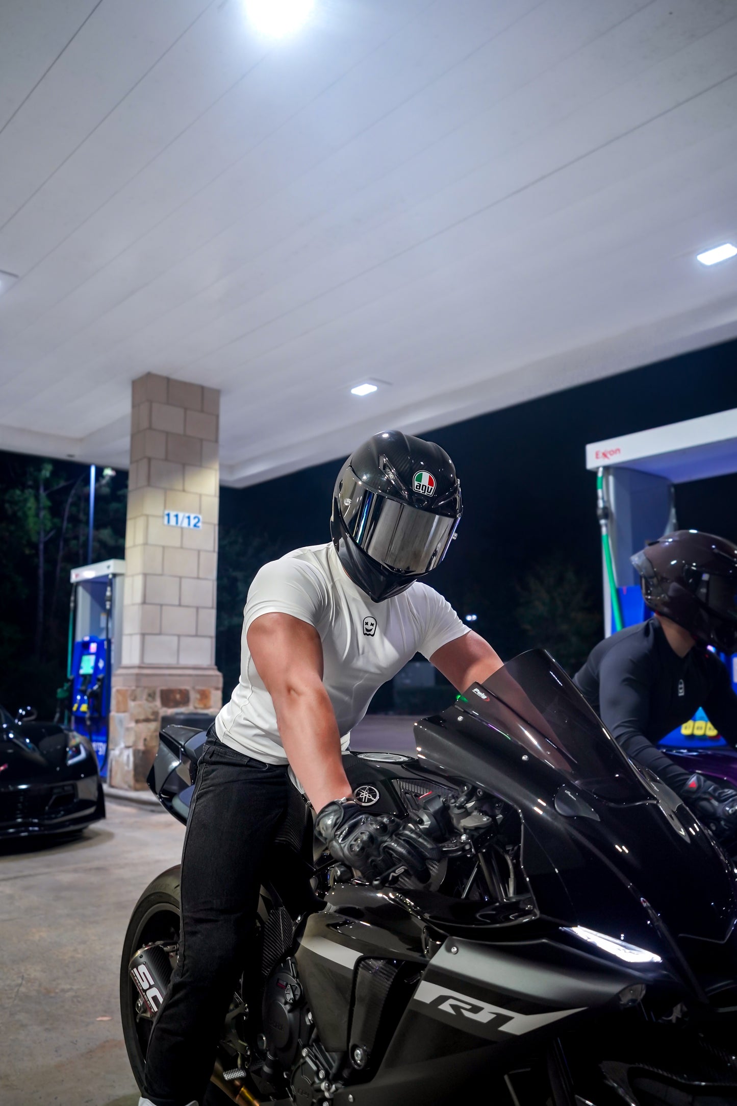 BLACK COMPRESSION SHIRT - Black