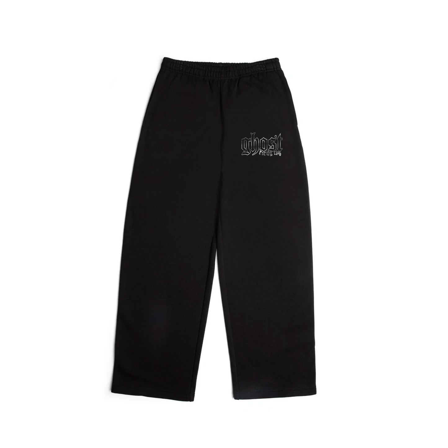 HEAVY WEIGHT REFLECTIVE PRINT SWEATPANT - Black