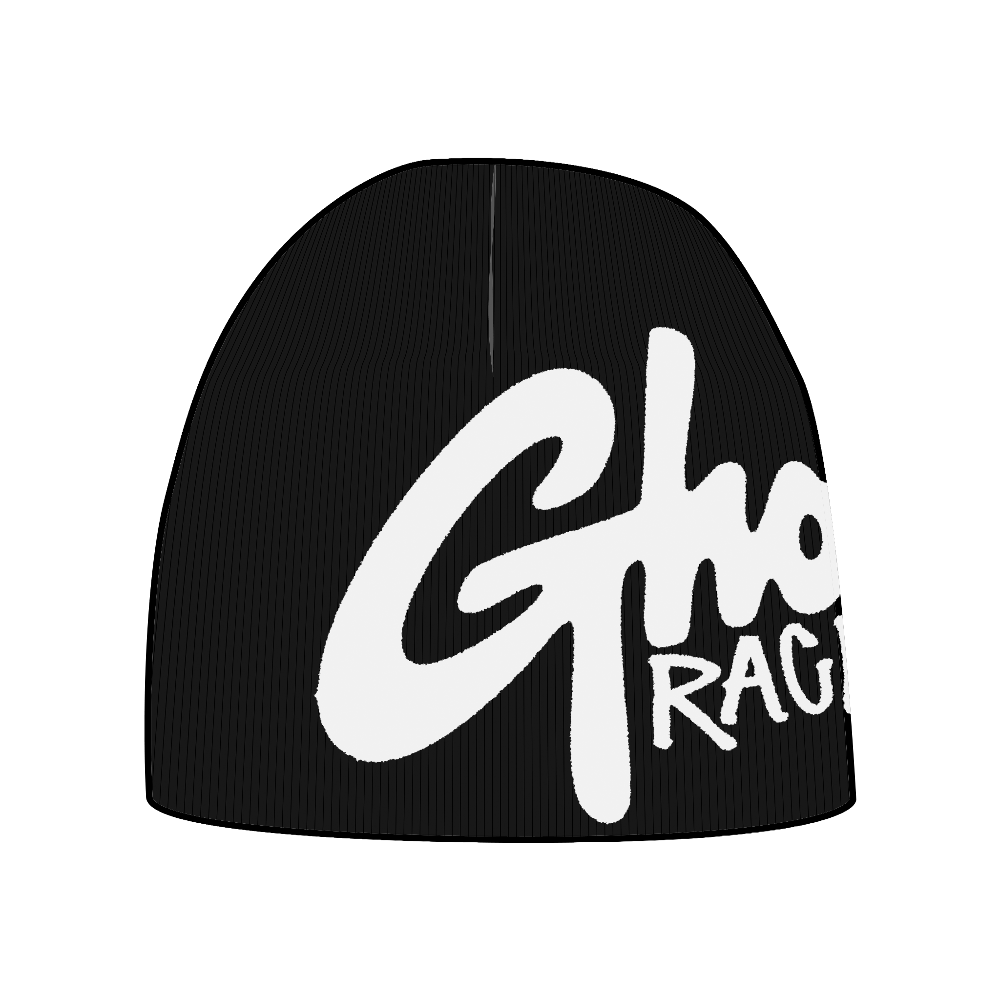 GHOST RACING SKULL CAP - Black