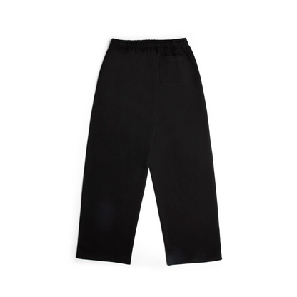 HEAVY WEIGHT REFLECTIVE PRINT SWEATPANT - Black