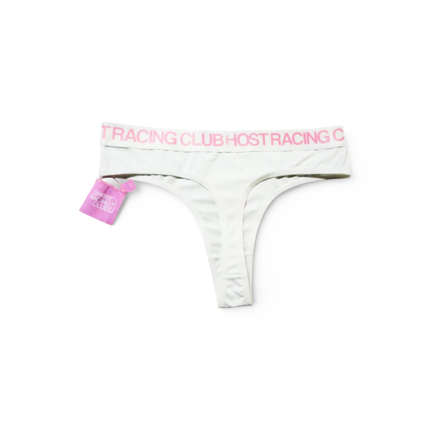 WHITE GHOST THONG -White
