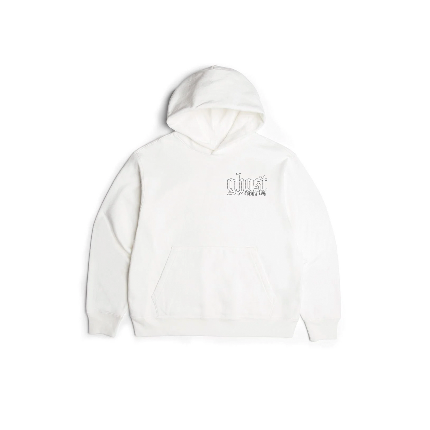 HEAVY WEIGHT REFLECTIVE HOODIE - White