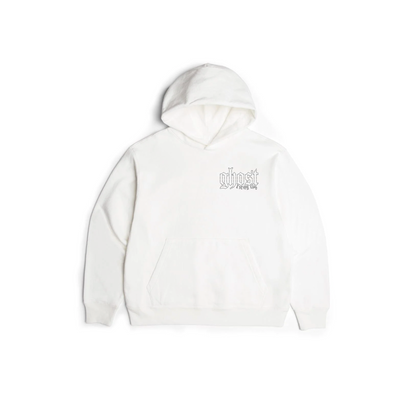 HEAVY WEIGHT REFLECTIVE HOODIE - White