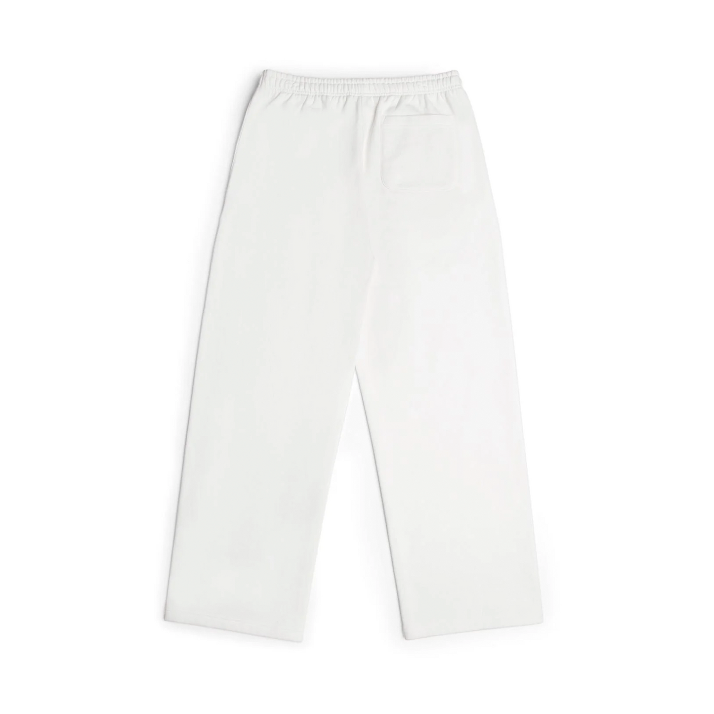HEAVY WEIGHT REFLECTIVE PRINT SWEATPANT - White