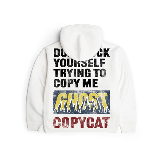 GHOST COPYCAT ZIP UP - White