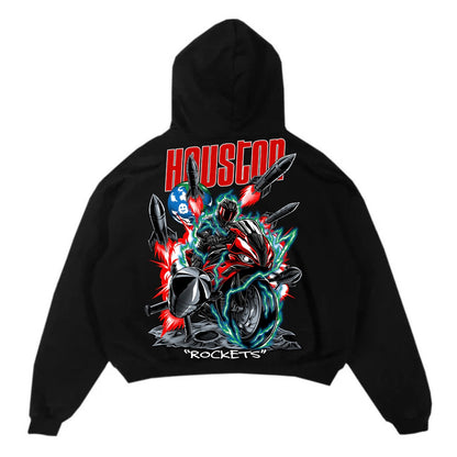 HOUSTON HOODIE - Black