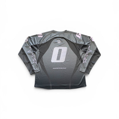 REFLECTIVE ZERO MOTO JERSEY - Monochrome