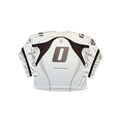 ZERO MOTO JERSEY - Bone & Brown