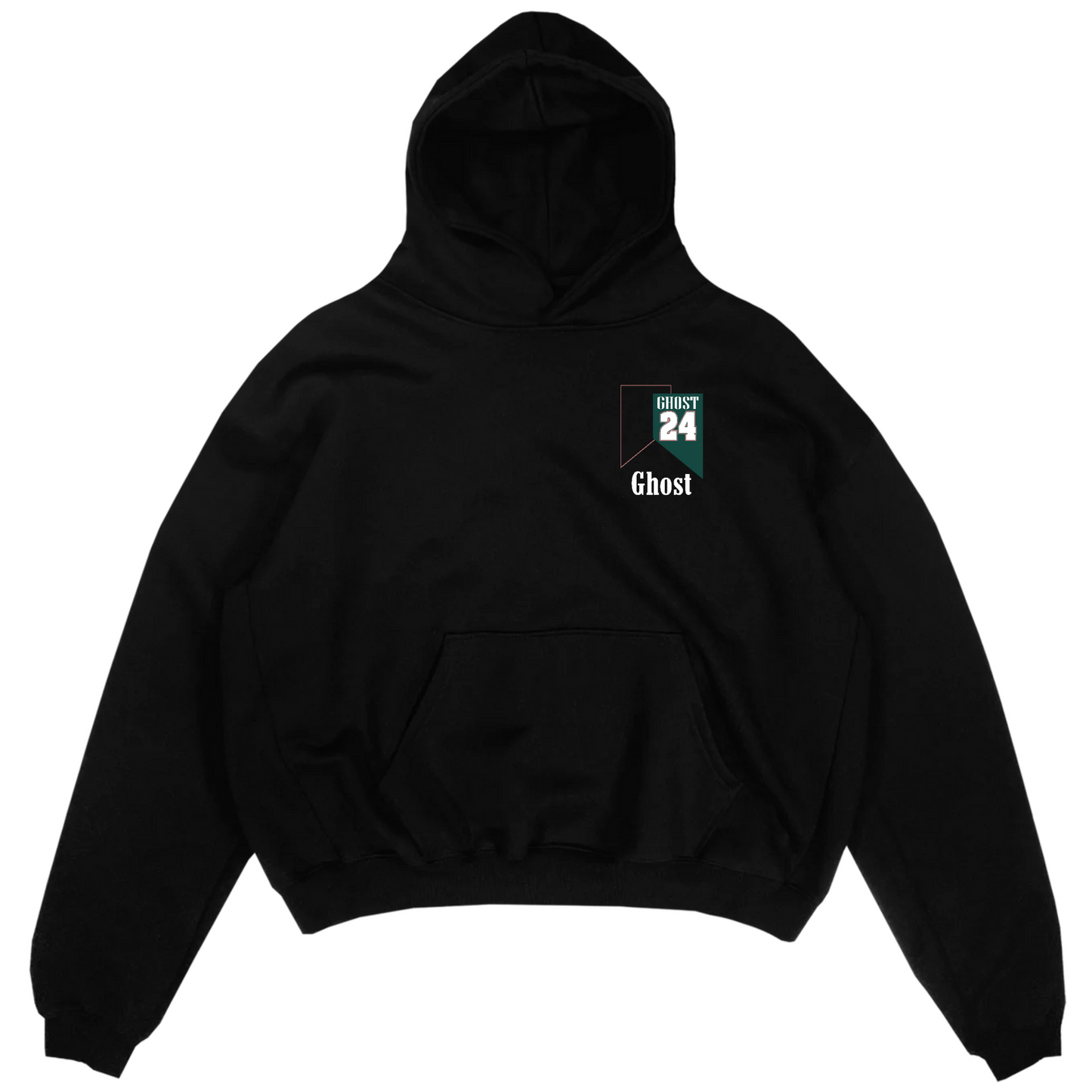 GREEN CRIME GHOST HOODIE - Black – Ghost Racing