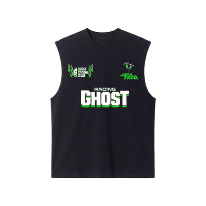 ROIDED OUT BIKER CUTOFF - Black