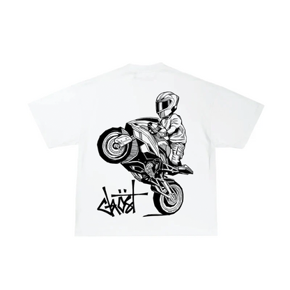 BIG HEAD SHIRT - White