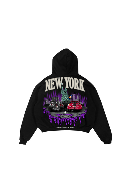 NEW YORK HOODIE- Black