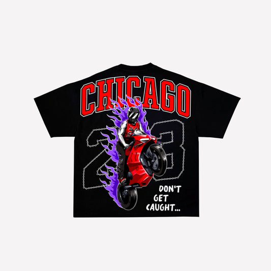 “Pre-Order” CHICAGO GHOST SHIRT- Black