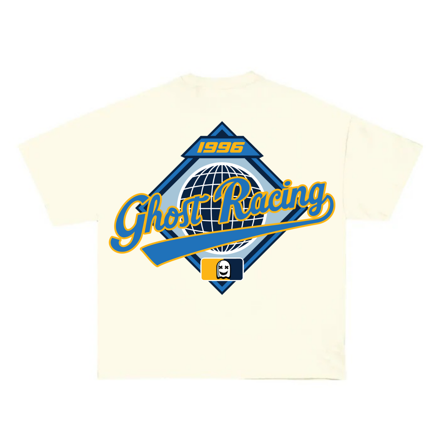 WORLD SERIES GHOST TEE - Cream