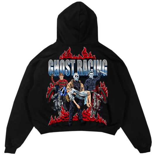 GHOST VS EVERYBODY HOODIE - Black