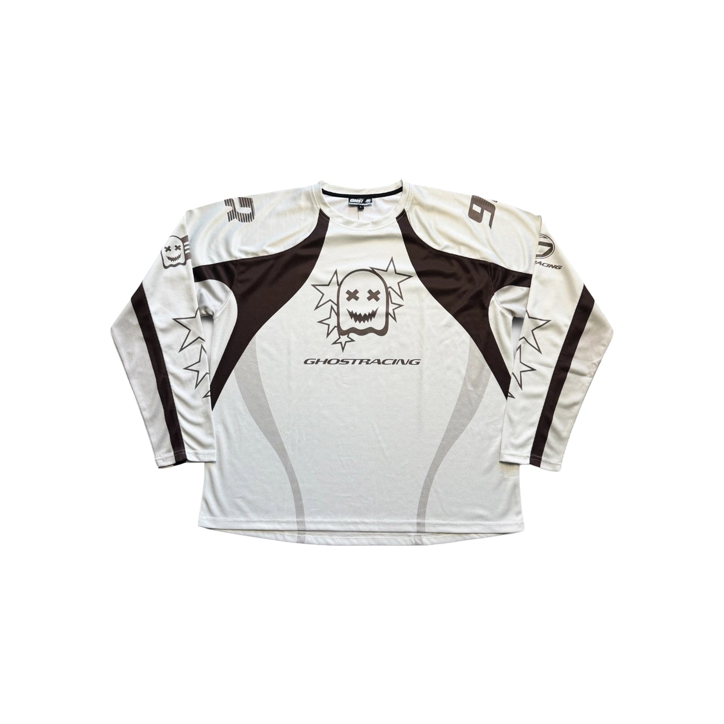 ZERO MOTO JERSEY - Bone & Brown