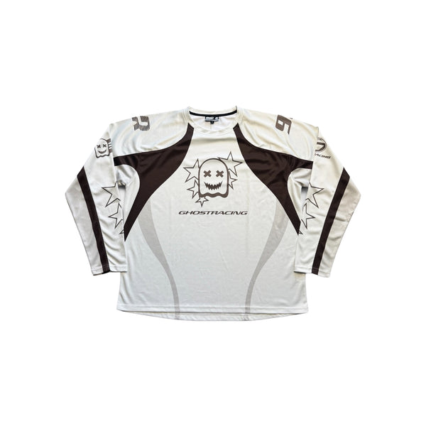 ZERO MOTO JERSEY - Bone & Brown
