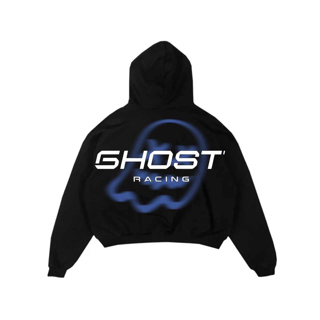 BLUE GR 1998 GHOST HOODIE - Black