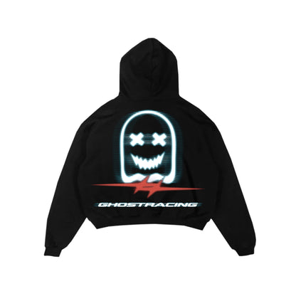 RED ALL MOTION HOODIE - Black