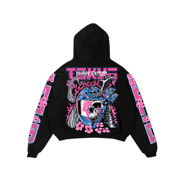 TOKYO WARRIOR HOODIE - Black