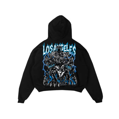 BLUE LOS ANGELES GXT HOODIE - Black
