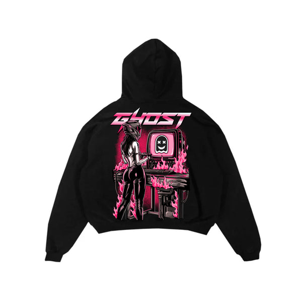 GAMER GIRL HOODIE - Black