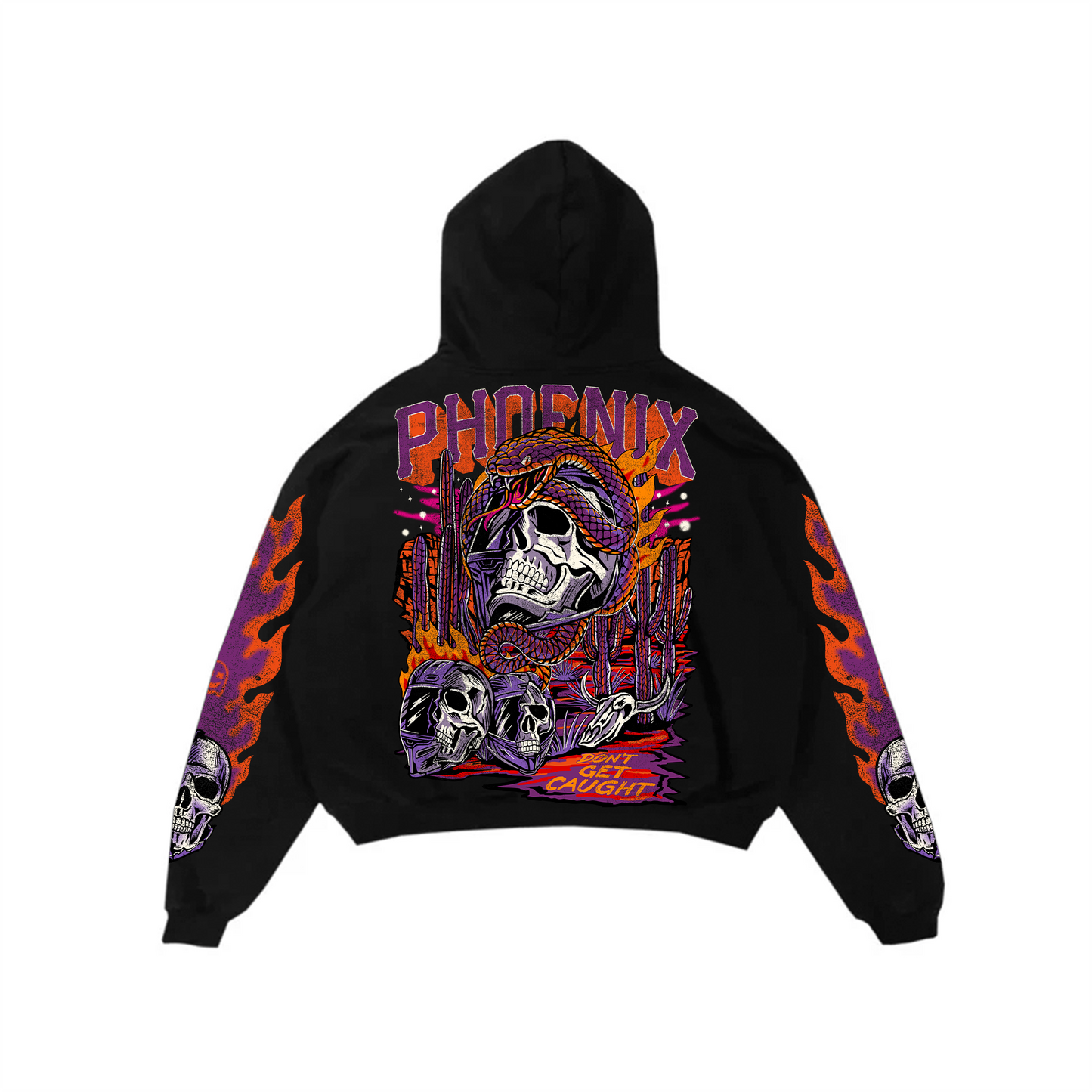 PHOENIX HOODIE - Black