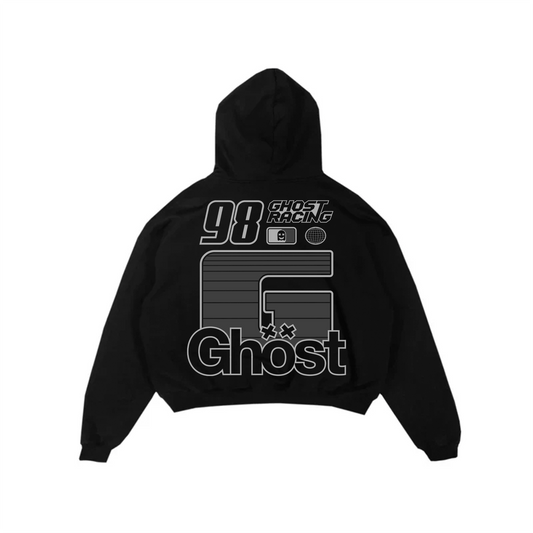 BIG G GRAY HOODIE - Black