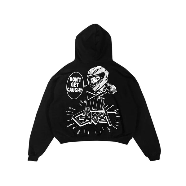 THE PUPPET HOODIE - Black