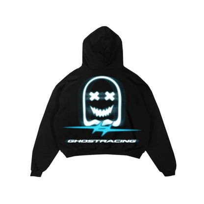 BLUE ALL MOTION HOODIE - Black