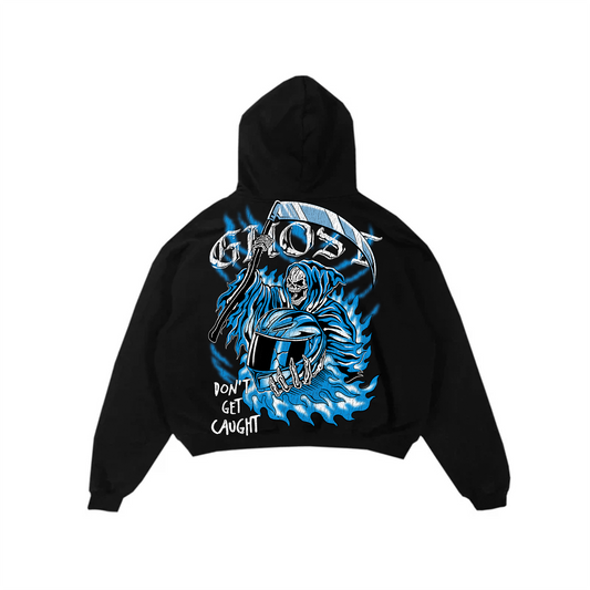 THE REAPER HOODIE - Black