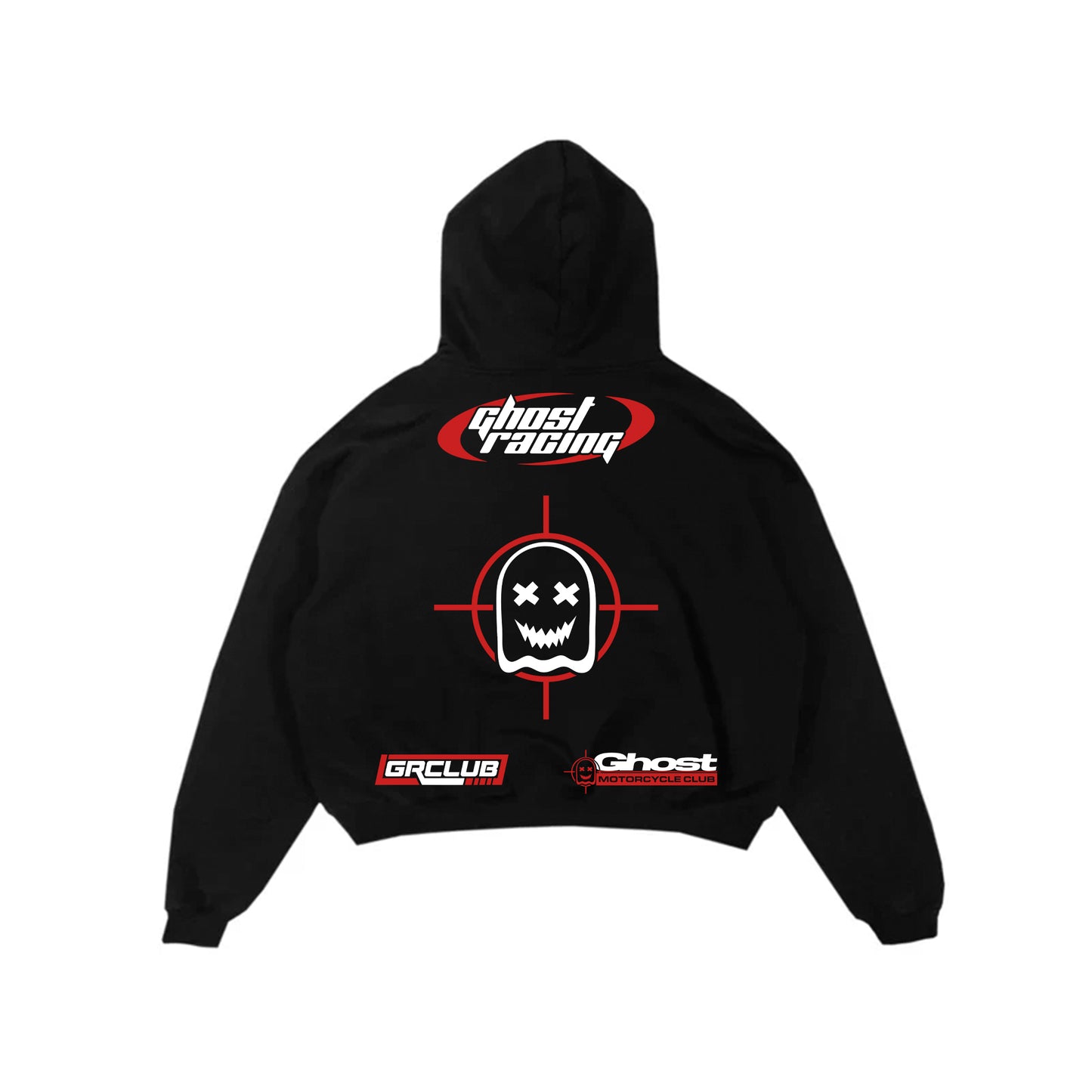 MOTOCLUB HOODIE - Black