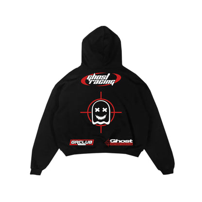 MOTOCLUB HOODIE - Black