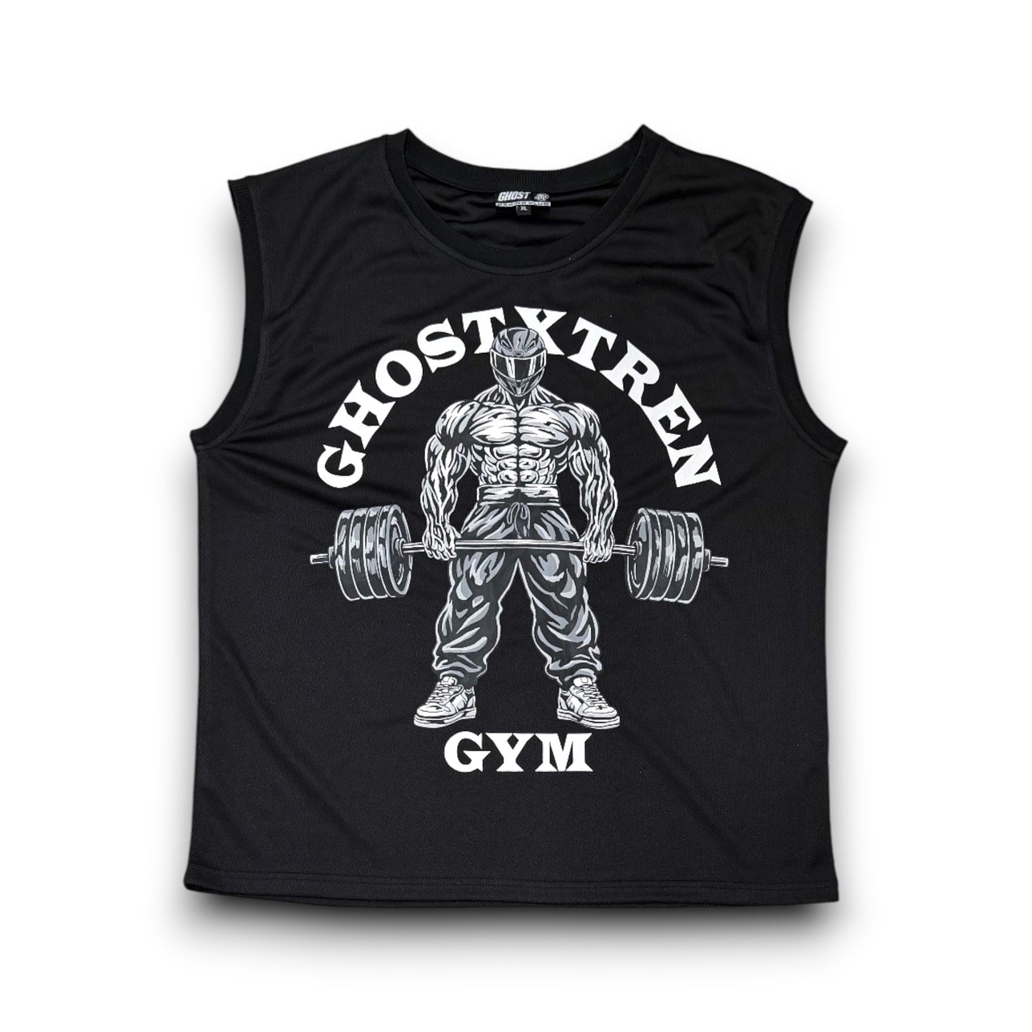 GXT GYM CUTOFF JERSEY - Black