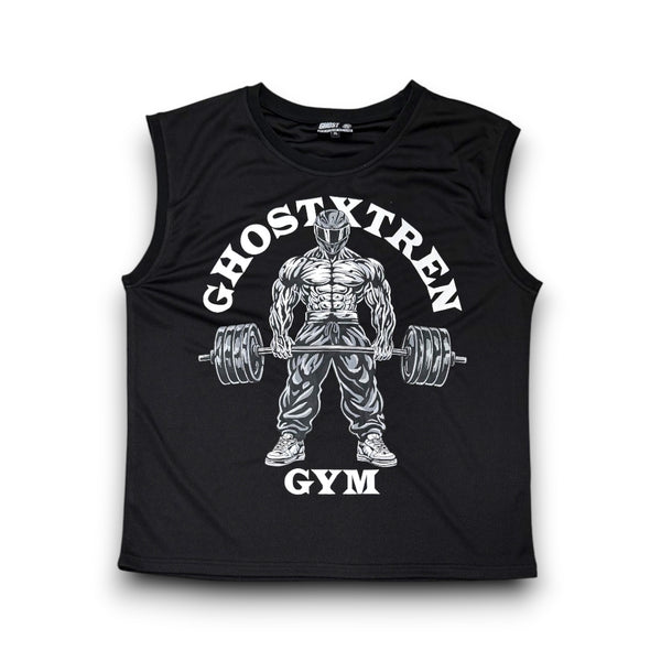 GXT GYM CUTOFF JERSEY - Black