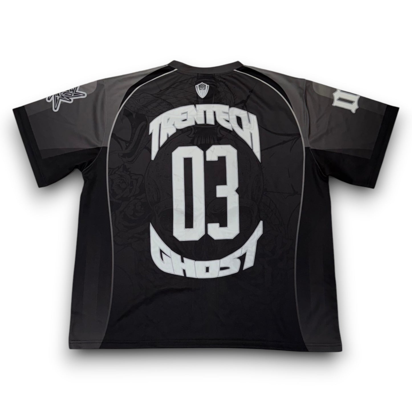 03 GXT SKULL JERSEY - Black