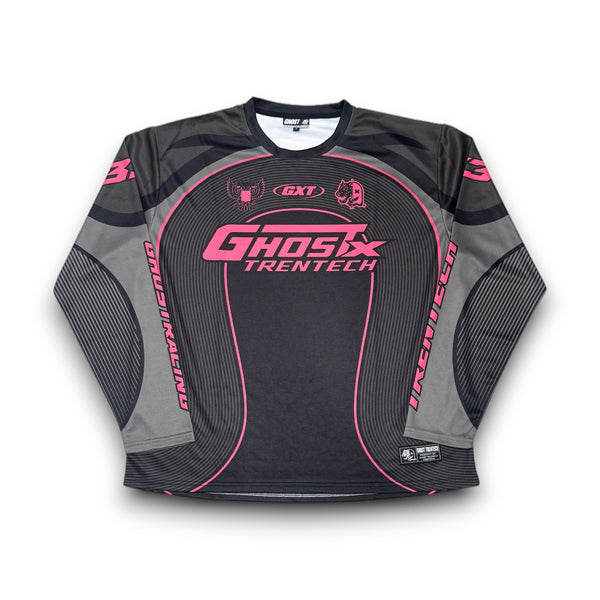 PINK GRAY 33 GXT JERSEY - Pink & Gray