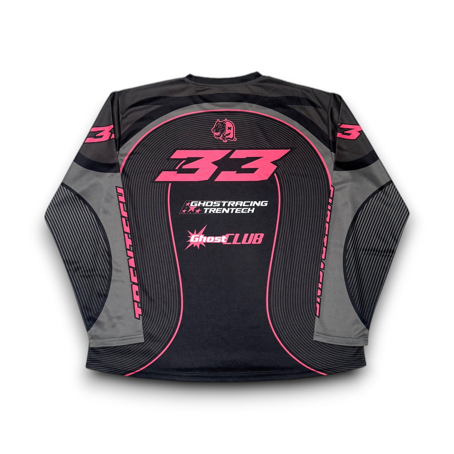 PINK GRAY 33 GXT JERSEY - Pink & Gray